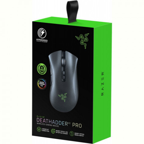 Мишка Razer DeathAdder V2 Pro Black & Mouse Dock (RZ01-03350400-R3G1) USB