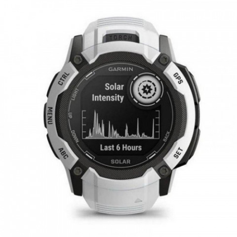 Смарт-годинник Garmin Instinct 2X Solar Whitestone (010-02805-44)