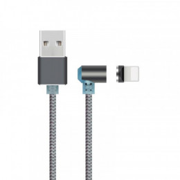 Магнітний кабель XoKo SC-375 Magneto Game Green USB - Micro USB 1 м (SC-375i MGNT-GR)