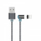 Магнітний кабель XoKo SC-375 Magneto Game Green USB - Micro USB 1 м (SC-375i MGNT-GR)
