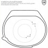 Ремінець Armorstandart для Xiaomi Mi Band 4/3 Marsala (ARM55110)