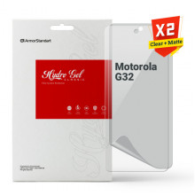 Набір гідрогелевої плівки ArmorStandart Clear + Matte для Motorola G32 (ARM66868)