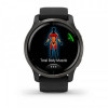 Смарт-годинник Garmin Venu 2 Plus Slate/Black with Black Band (010-02496-01)