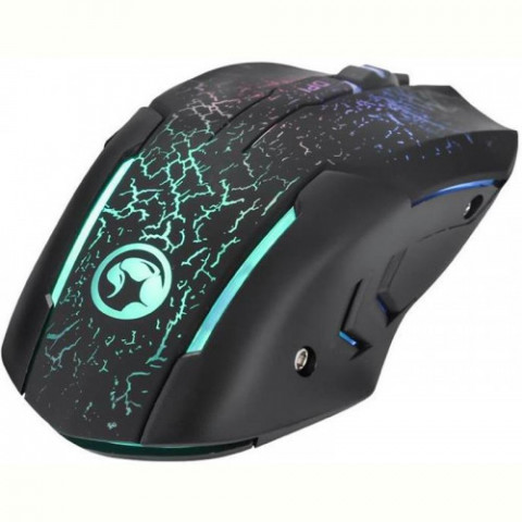 Миша Marvo M207 7 colors-LED Black