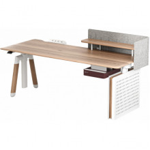 Комп’ютерний стіл з електрорегулюванням висоти Sihoo D07 1.8m Maple/White (D07A-102/D07J-102-AB/D07-P)
