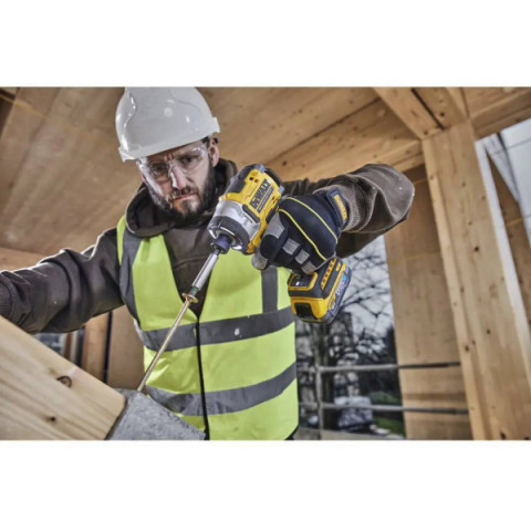 Шурупокрут ударний акумуляторний DeWalt XR Li-Ion 18В 282Нм 3800об/хв 4400уд/хв 1.1кг без АКБ і ЗП