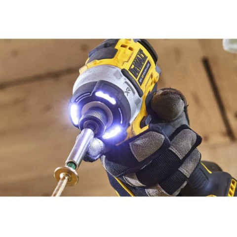 Шурупокрут ударний акумуляторний DeWalt XR Li-Ion 18В 282Нм 3800об/хв 4400уд/хв 1.1кг без АКБ і ЗП