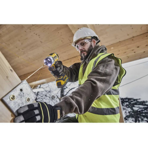 Шурупокрут ударний акумуляторний DeWalt XR Li-Ion 18В 282Нм 3800об/хв 4400уд/хв 1.1кг без АКБ і ЗП