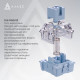 Дротова магнітна клавіатура Ajazz AK029 Ice lsland Magnetic Switch (AK029-I-WB) Купити в Україні