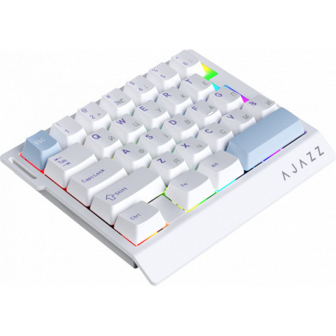 Дротова магнітна клавіатура Ajazz AK029 Ice lsland Magnetic Switch (AK029-I-WB) Купити в Україні