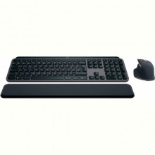 Комплект (клавіатура, миша) бездротовий Logitech MX Keys S Combo Graphite (920-011614) ENG