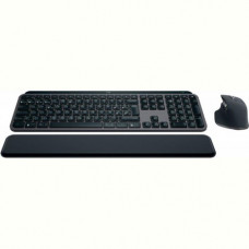 Комплект (клавіатура, миша) бездротовий Logitech MX Keys S Combo Graphite (920-011614) ENG