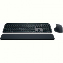 Комплект (клавіатура, миша) бездротовий Logitech MX Keys S Combo Graphite (920-011614)