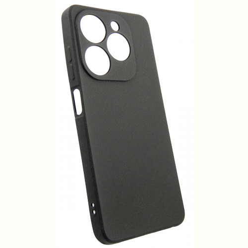 Чохол-накладка Dengos Carbon для Tecno Spark 20C Black (DG-TPU-CRBN-219)