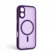 Чохол ArmorStandart Lush MagCase для Apple iPhone 17 Dark Violet (ARM87482)