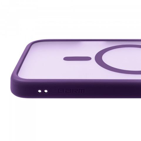 Чохол ArmorStandart Lush MagCase для Apple iPhone 17 Dark Violet (ARM87482)