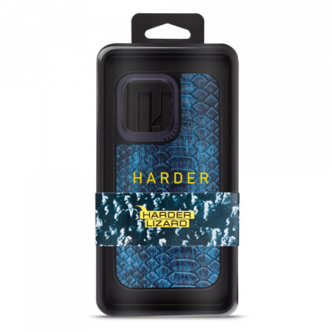 Чохол Harder Lizard для Apple iPhone 15 Pro Max Blue (ARM76875)