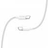Кабель ColorWay USB Type-C - USB Type-C (M/M), PD Fast Charging 100W, 5.0 А, 1 м, White (CW-CBPDCC058-WT)