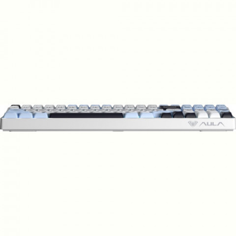 Клавіатура бездротова Aula S100pro Brown Switch White/Black (6948391205755)
