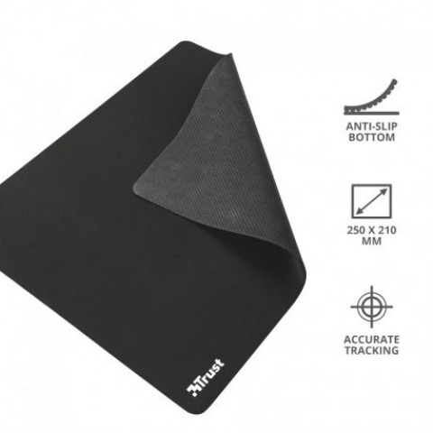Килимок для миші Trust MousePad M Black (24193_TRUST)