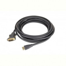 Кабель Cablexpert HDMI - DVI V 1.3 (M/M), двонаправлений, single-link, 18 + 1 pin, 3 м, Black (CC-HDMI-DVI-10)