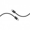 Кабель Promate USB Type-C - USB Type-C (M/M), 3 A, 60 W, 1.2 м, EcoLine-CC120 Black (ecoline-cc120.black)