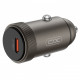 Автомобільний зарядний пристрій XO CC70 (USB-C, 3A) 30W Black