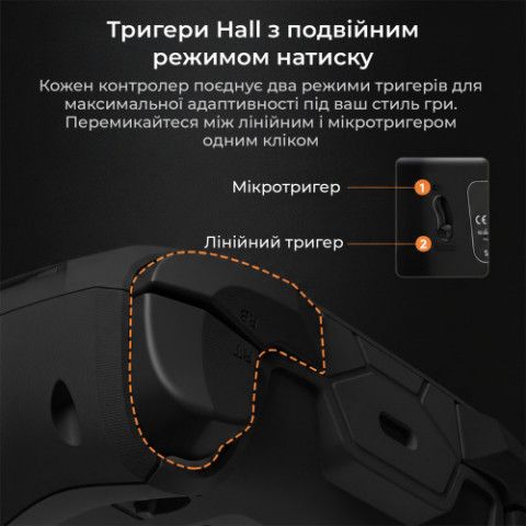 Геймпад Ajazz GP100S RGB Black