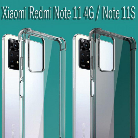 Чохол-накладка BeCover Anti-Shock для Xiaomi Redmi Note 11/Note 11S Grey (707575)