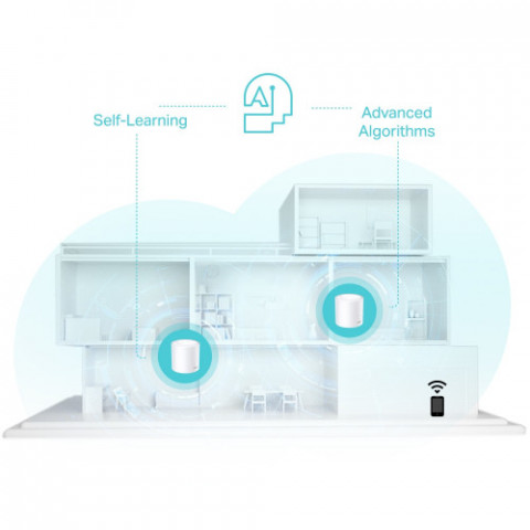 WiFi Mesh-система TP-Link Deco X50(1-pack)