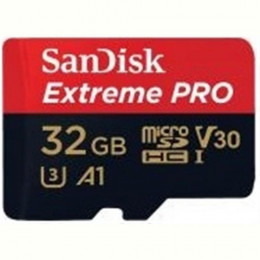 Карта пам`яті MicroSDHC 32GB UHS-I/U3 Class 10 SanDisk Extreme Pro A1 + SD-адаптер R100/W90MB/s (SDSQXCG-032G-GN6MA)