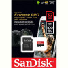 Карта пам`яті MicroSDHC 32GB UHS-I/U3 Class 10 SanDisk Extreme Pro A1 + SD-адаптер R100/W90MB/s (SDSQXCG-032G-GN6MA)