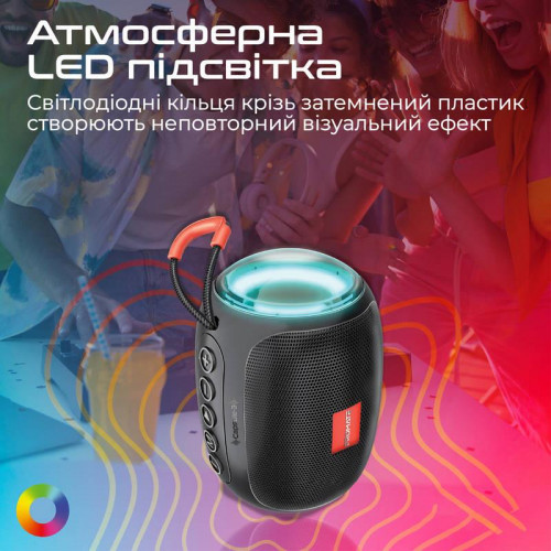 Акустична система Promate Capsule-3 Black