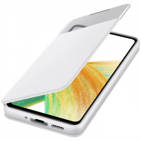 Чохол-книжка Samsung S View Wallet Cover для Samsung Galaxy A33 SM-A336 White (EF-EA336PWEGRU)