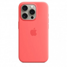 Чохол Apple iPhone 15 Pro Silicone Case with MagSafe Guava (MT1G3)