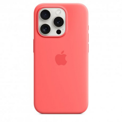 Чохол Apple iPhone 15 Pro Silicone Case with MagSafe Guava (MT1G3)