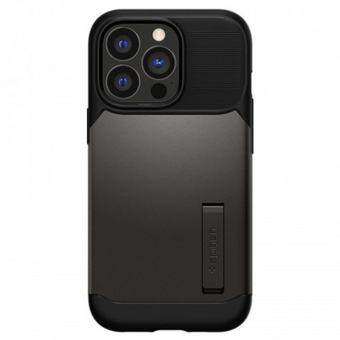 Чохол-накладка Spigen Slim Armor для Apple iPhone 13 Pro Gunmetal (ACS03303)