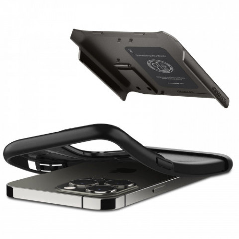 Чохол-накладка Spigen Slim Armor для Apple iPhone 13 Pro Gunmetal (ACS03303)