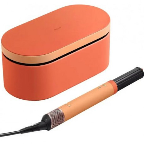 Стайлер для прямого та хвилястого волосся Dyson HS09 Airwrap Co-anda2x Straight+Wavy Ceramic Apricot/Topaz (264002-01) EU