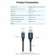Кабель Vention USB Type-C - USB, 1m, Black (COKBF)