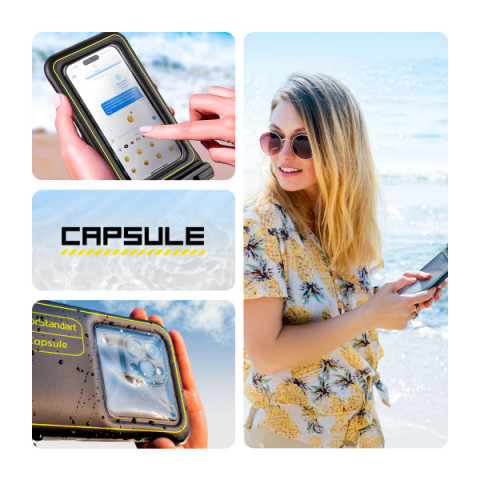 Водонепроникний чохол ArmorStandart Capsule Shell Black (ARM84419)