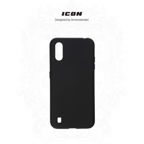 Чохол ArmorStandart ICON для Samsung A01 (A015) Black (ARM56327)