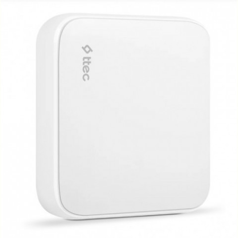 Мережевий зарядний пристрій Ttec SmartCharger Quattro GaN USB-C/USB-A 65W White (2SCG02B)