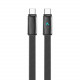 Кабель ColorWay USB Type-C - USB Type-C (M/M), ultra-thin, 5А, 1 м, Black (CW-CBPDCC100-BK)