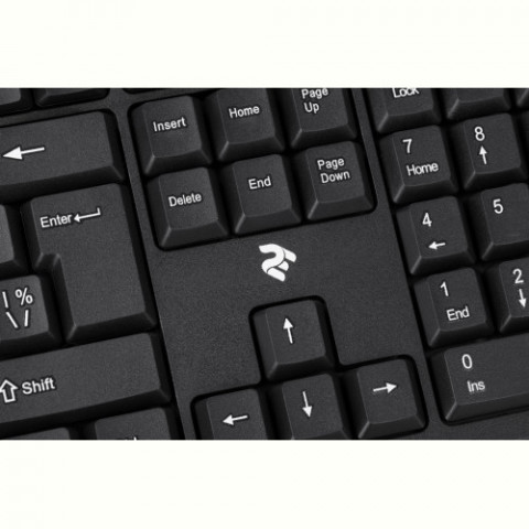 Клавіатура 2E KS108 Slim Black (2E-KS108UB_UA)