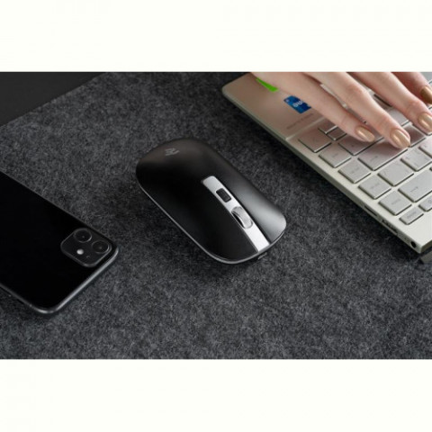 Миша бездротова 2E MF290 Bluetooth+WL Black (2E-MF290WB) USB