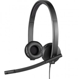 Гарнітура Logitech H570e Teams Stereo USB-A (981-001430)