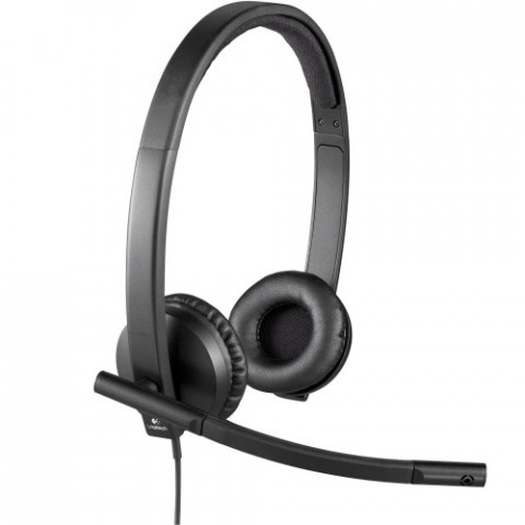 Гарнітура Logitech H570e Teams Stereo USB-A (981-001430)