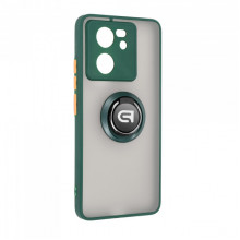 Чохол ArmorStandart Frosted Matte Ring для Xiaomi 13T / 13T Pro Dark Green (ARM72718)