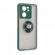 Чохол ArmorStandart Frosted Matte Ring для Xiaomi 13T / 13T Pro Dark Green (ARM72718)